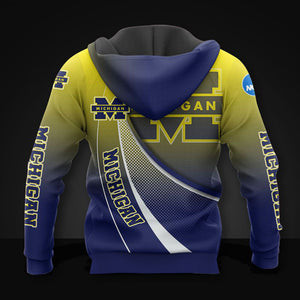 Michigan Wolverines Casual Hoodie