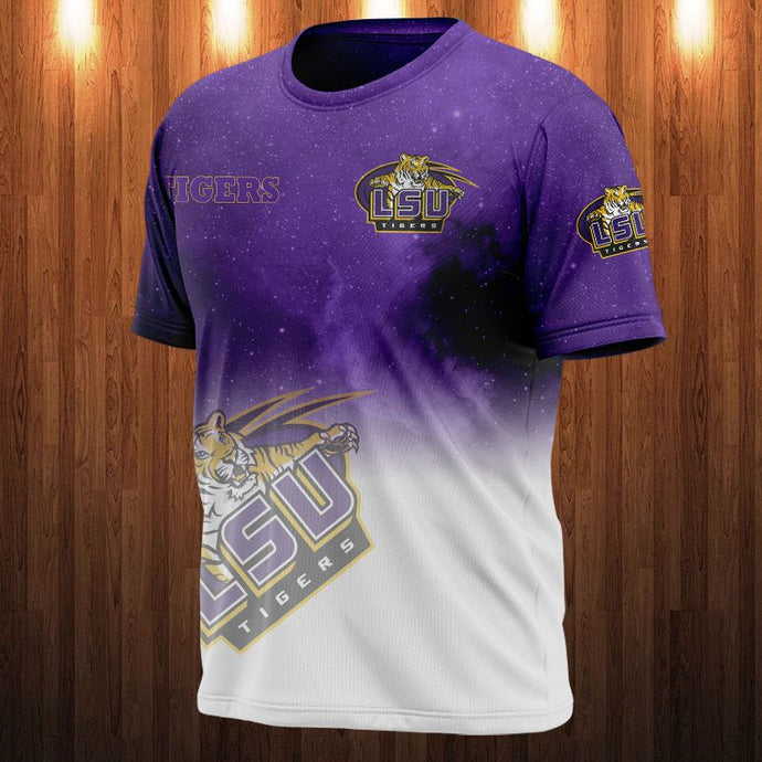 LSU Tigers Starry Casual T-Shirt