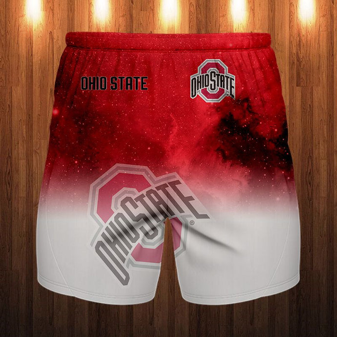 Ohio State Buckeyes Starry Casual Shorts