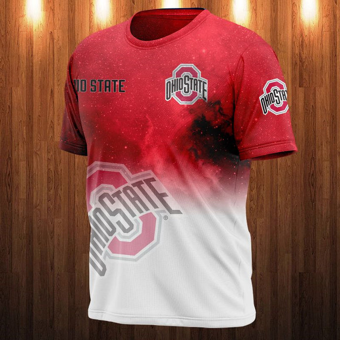 Ohio State Buckeyes Starry Casual T-Shirt
