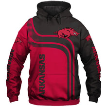 Load image into Gallery viewer, Arkansas Razorbacks Casual Hoodie