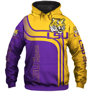 LSU Tigers Casual Hoodie