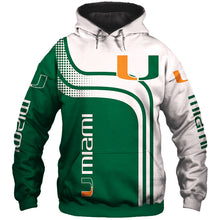 Load image into Gallery viewer, Miami Hurricanes Casual Hoodie