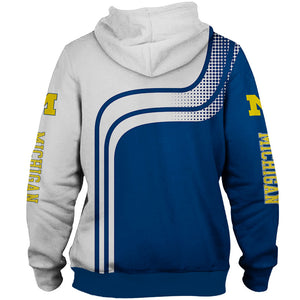 Michigan Wolverines Casual Hoodie