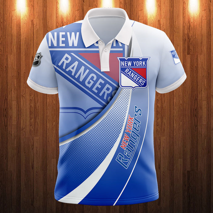 New York Rangers Casual Polo Shirt