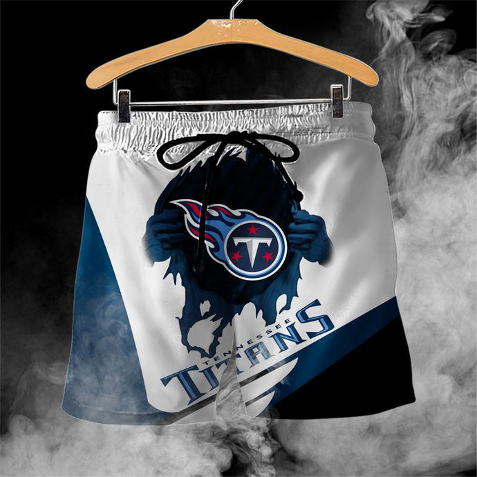 Tennessee Titans Casual 3D Shorts