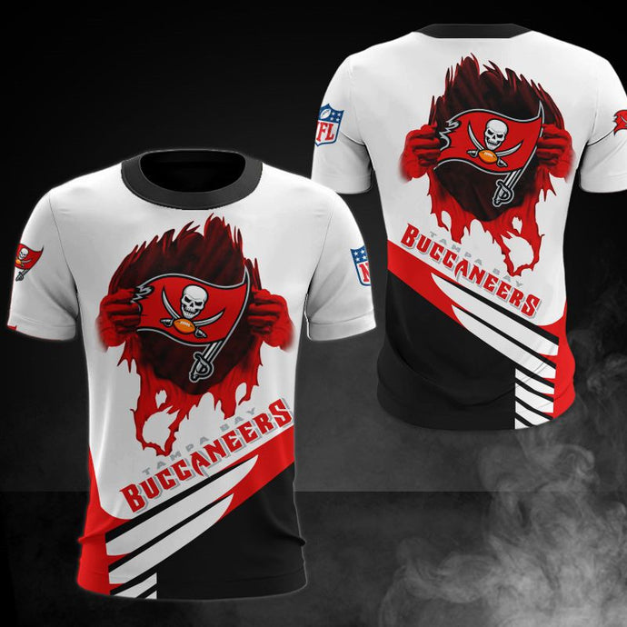 Tampa Bay Buccaneers Casual 3D T-Shirt