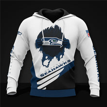 Load image into Gallery viewer, Seattle Seahawks Casual 3D Hoodie