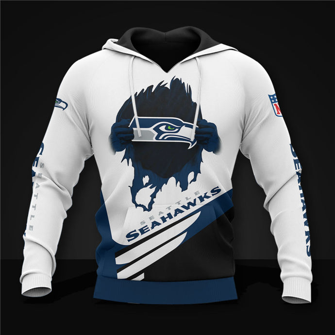 Seattle Seahawks Casual 3D Hoodie