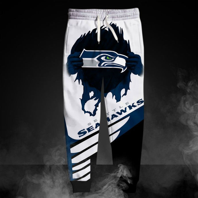 Seattle Seahawks Casual 3D Sweatpants