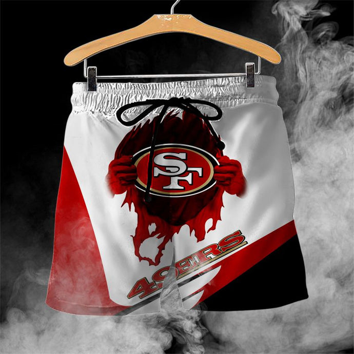 San Francisco 49ers Casual 3D Shorts