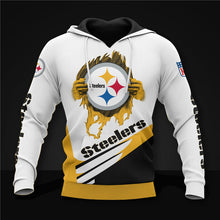 Load image into Gallery viewer, Pittsburgh Steelers Casual 3D Hoodie