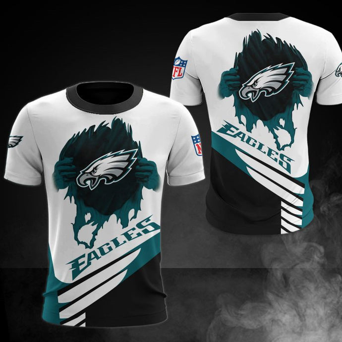 Philadelphia Eagles Casual 3D T-Shirt