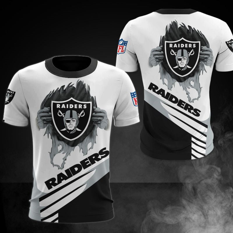 Las Vegas Raiders Casual 3D T-Shirt