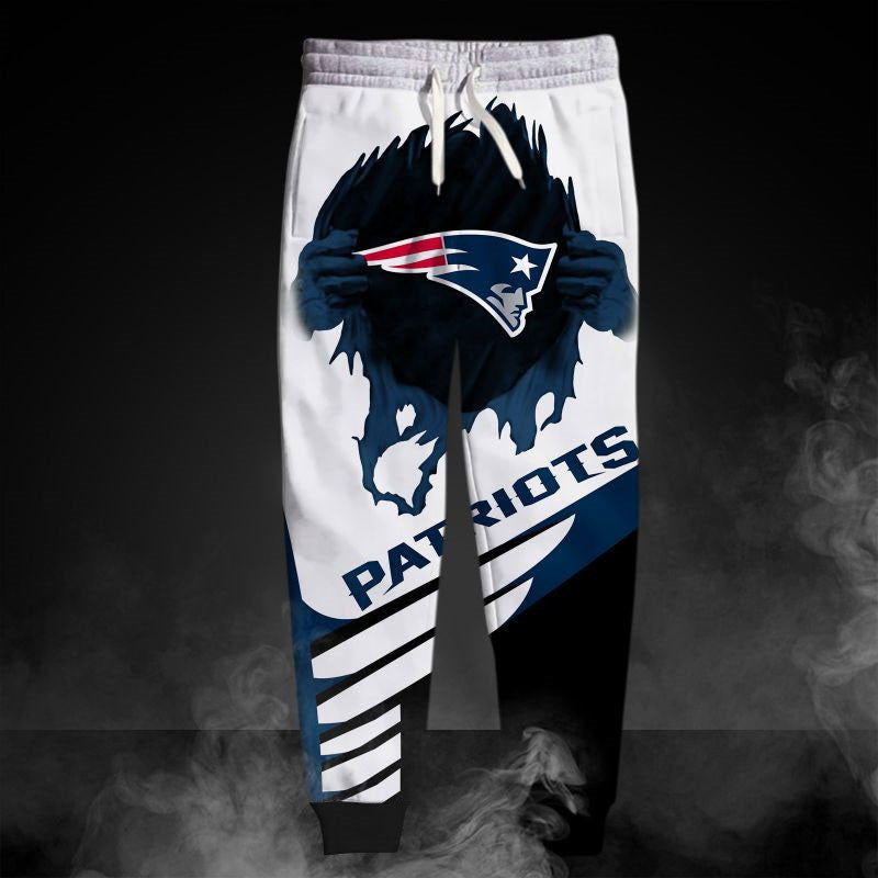 New England Patriots Casual 3D Sweatpants