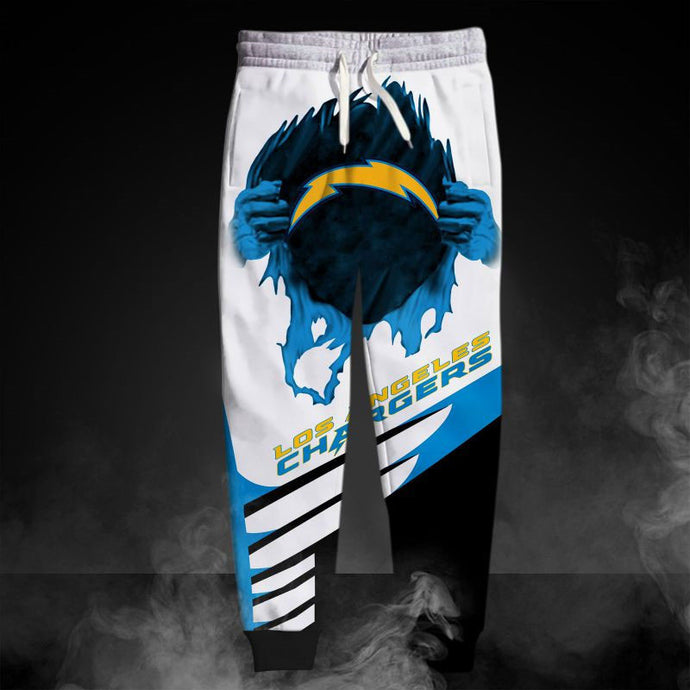 Los Angeles Chargers Casual 3D Sweatpants