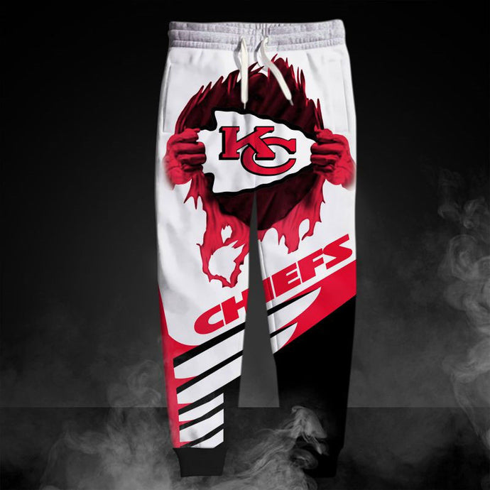 Kansas City Chiefs Casual 3D Sweatpants