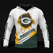 Load image into Gallery viewer, Green Bay Packers Casual 3D Hoodie