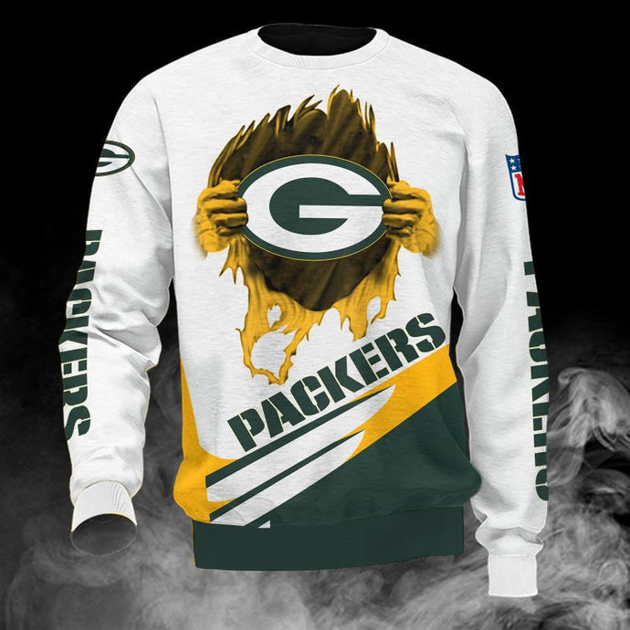 Green Bay Packers Casual 3D Sweatshirt