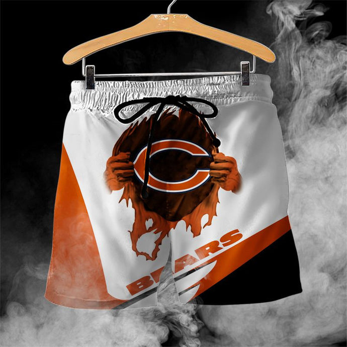 Chicago Bears Casual 3D Shorts