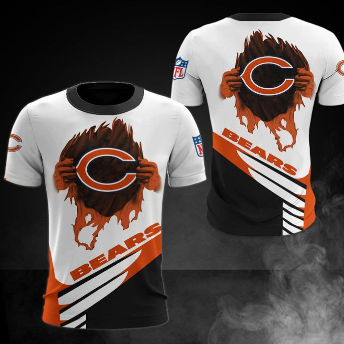 Chicago Bears Casual 3D T-Shirt