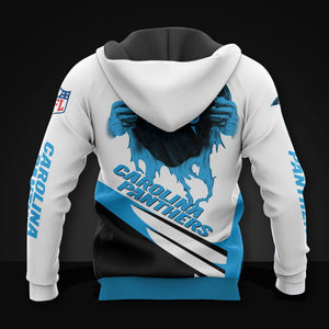 Carolina Panthers Casual 3D Hoodie