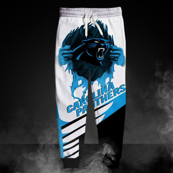 Carolina Panthers Casual 3D Sweatpants