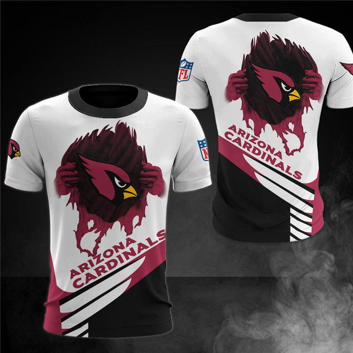 Arizona Cardinals Casual 3D T-Shirt