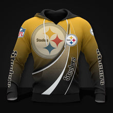 Load image into Gallery viewer, Pittsburgh Steelers Casual Hoodie