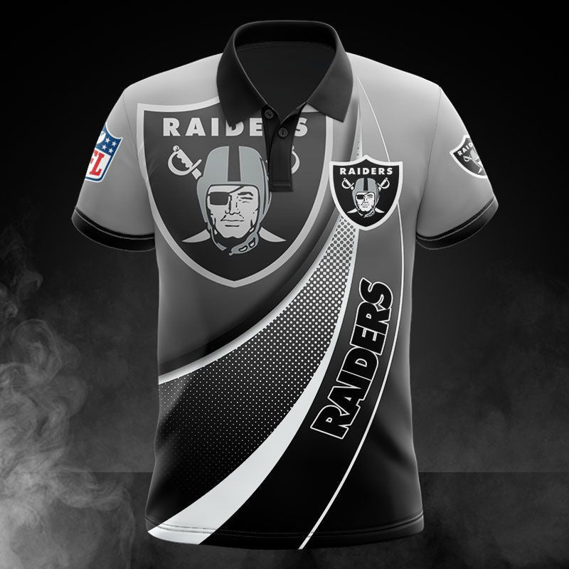 Las Vegas Raiders Casual Polo Shirt