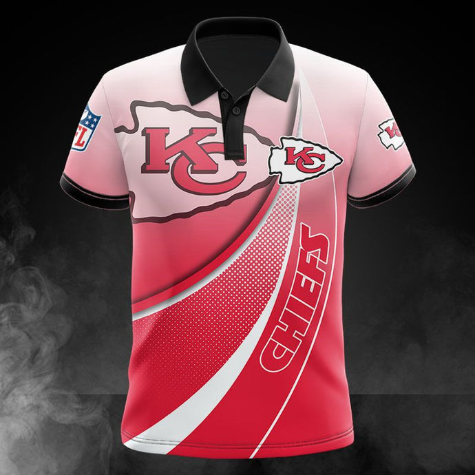 Kansas City Chiefs Casual Polo Shirt