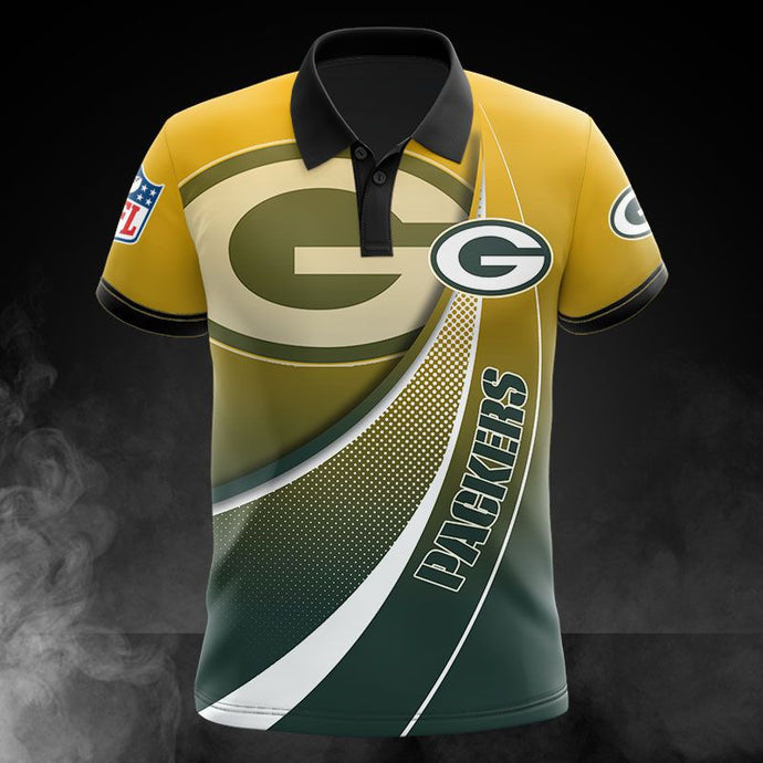 Green Bay Packers Casual Polo Shirt