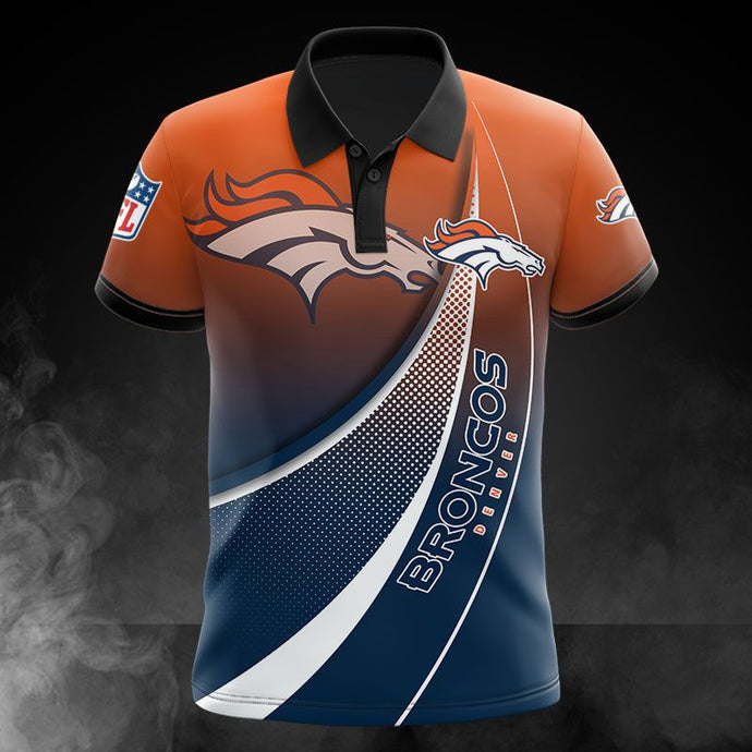 Denver Broncos Casual Polo Shirt