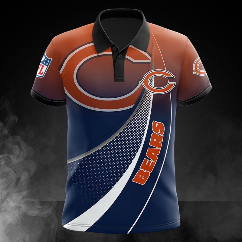 Chicago Bears Casual Polo Shirt