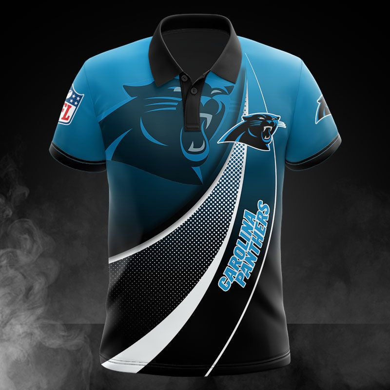 Carolina Panthers Casual Polo Shirt