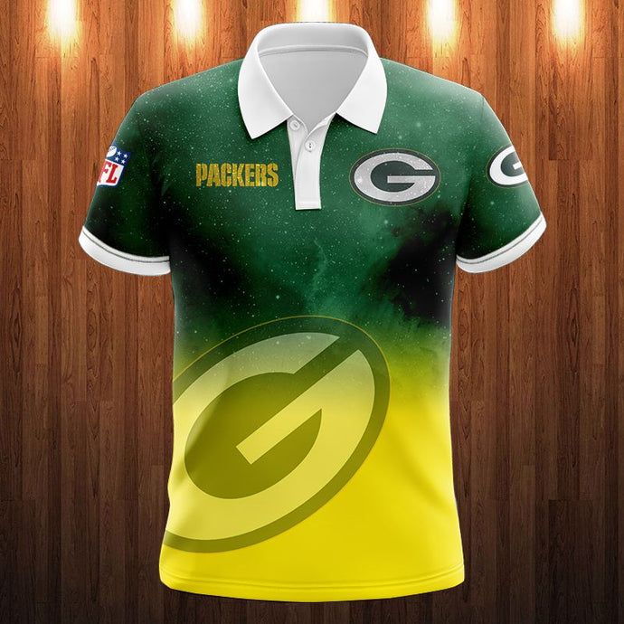 Green Bay Packers Casual Polo Shirt