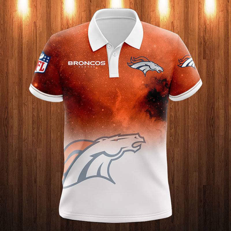 Denver Broncos Casual Polo Shirt