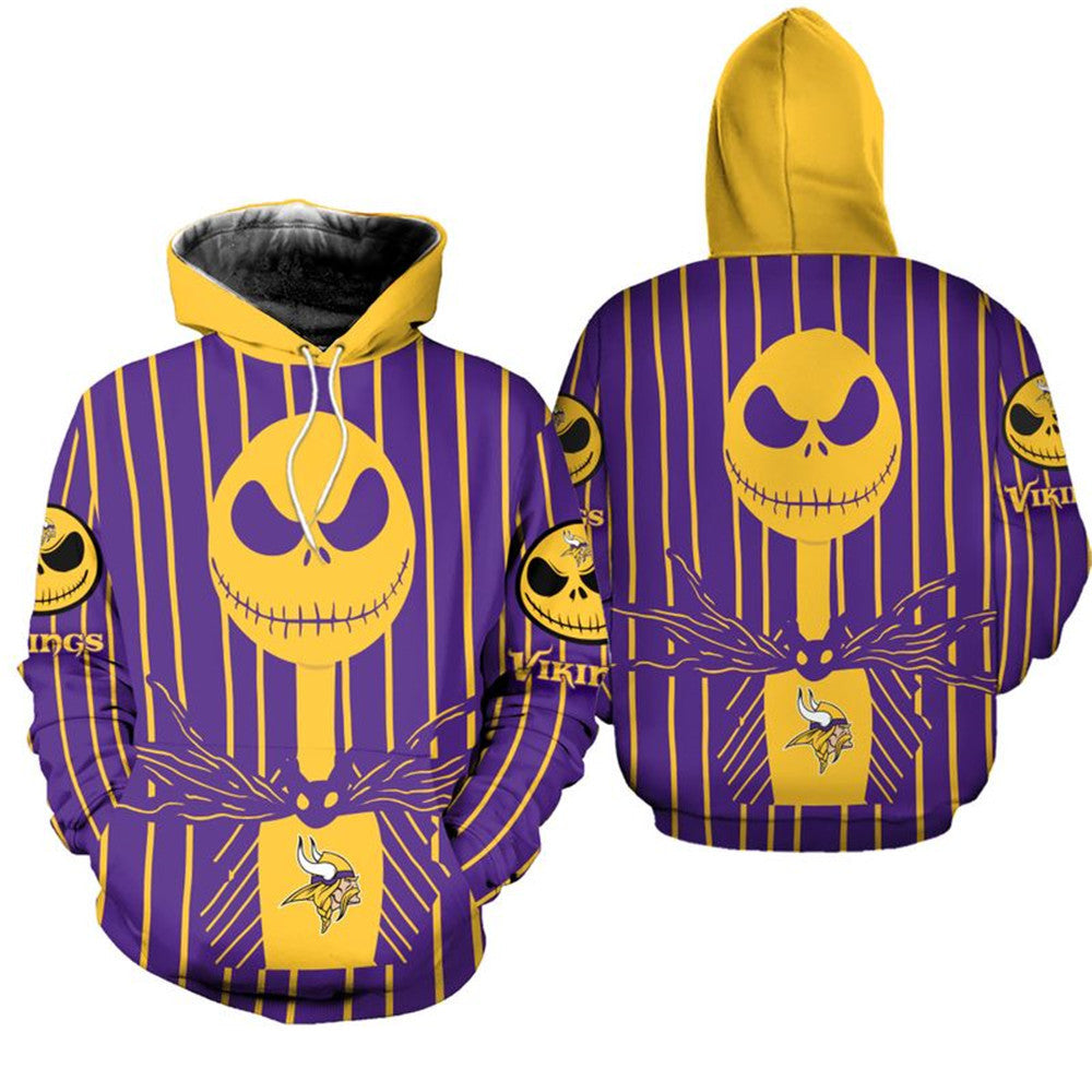 Minnesota Vikings Halloween Hoodie