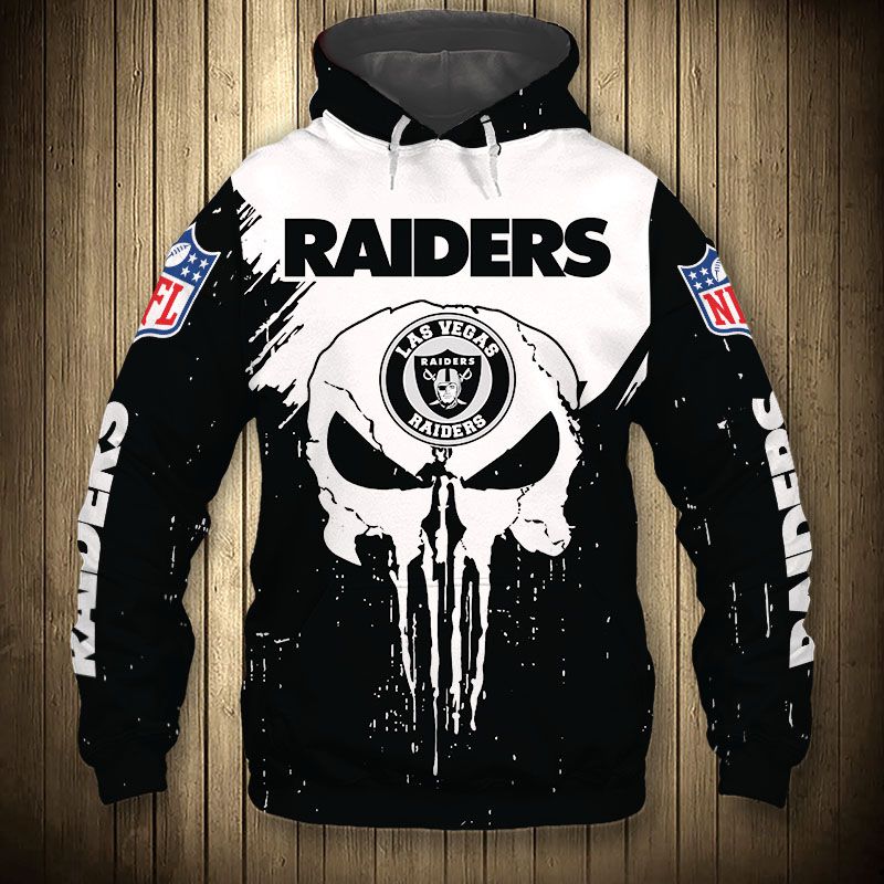 Las Vegas Raiders Skull Hoodie