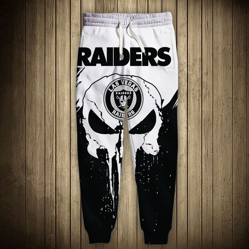 Las Vegas Raiders Skull Sweatpants