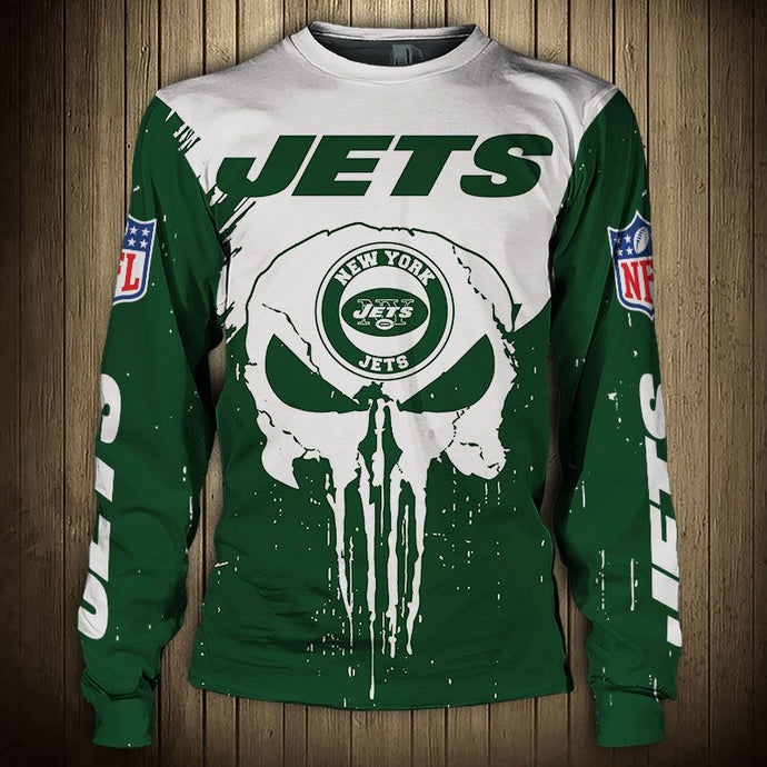 New York Jets Skull Sweatshirt