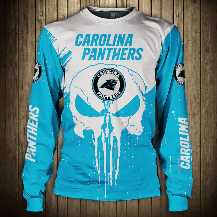 Carolina Panthers Skull Sweatshirt