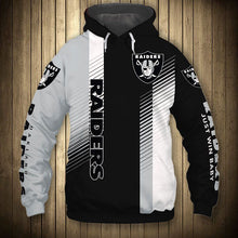 Load image into Gallery viewer, Las Vegas Raiders Stripes Hoodie