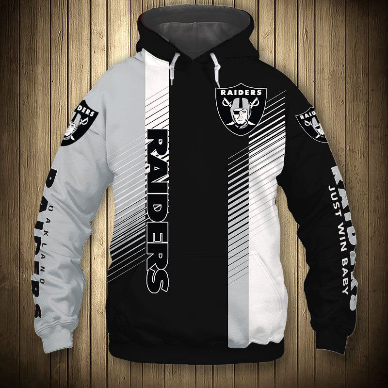 Las Vegas Raiders Stripes Hoodie