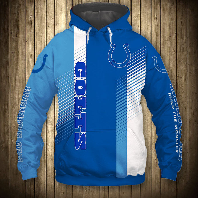 Indianapolis Colts Stripes Hoodie