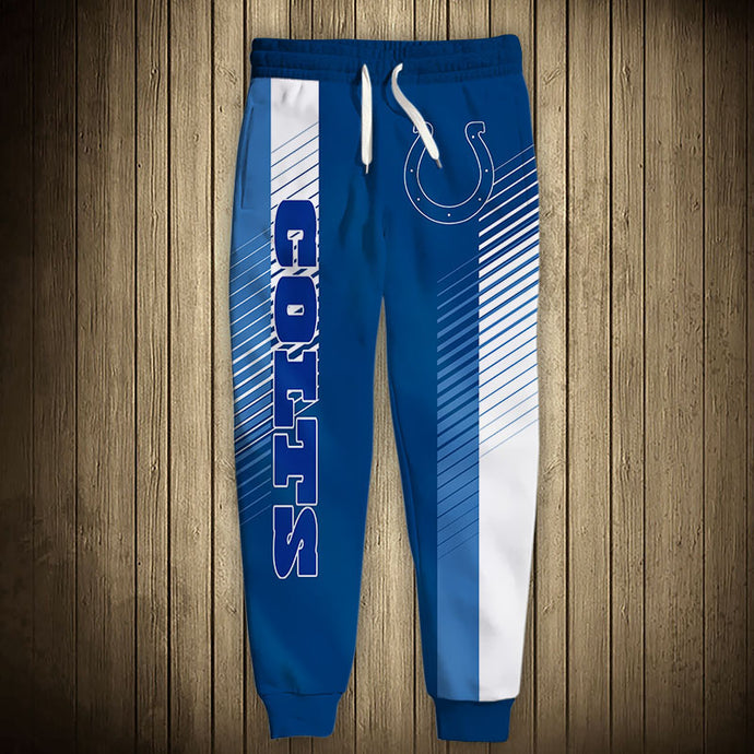 Indianapolis Colts Stripes Sweatpants