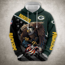 Load image into Gallery viewer, Green Bay Packers Eagle Hoodie