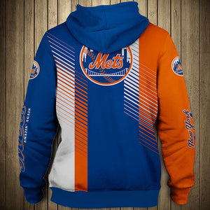 New York Mets Stripes Hoodie