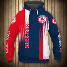 Load image into Gallery viewer, Boston Red Sox Stripes Hoodie