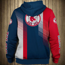 Load image into Gallery viewer, Boston Red Sox Stripes Hoodie